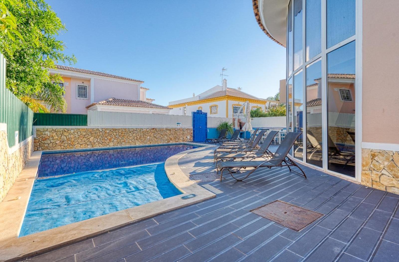 Full Private 300Sqm Villa Jacuzzi Heated Pool Ideal & Quiet Location Albufeira Exterior photo